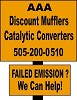 AAA Discount Mufflers and Catalytic Converters